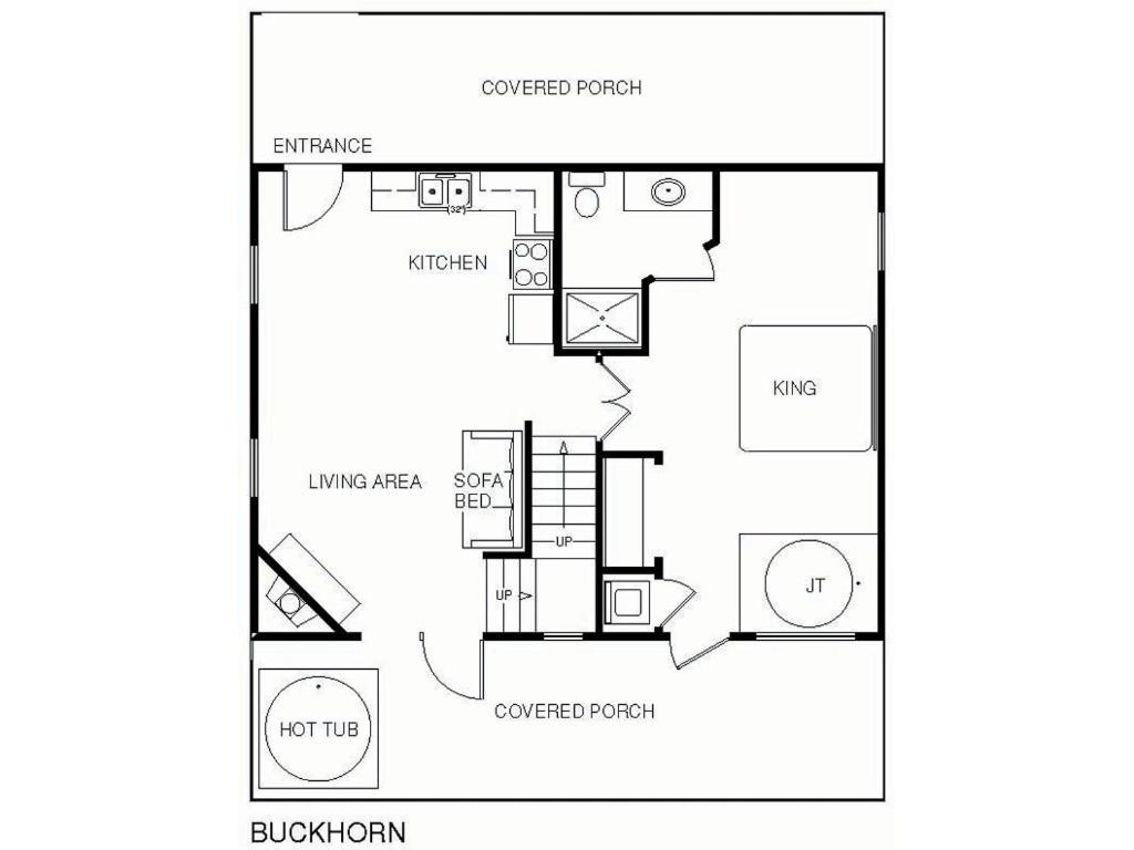 Buckhorn Villa Gatlinburg Bagian luar foto